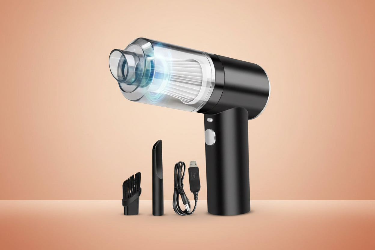 Portable Handheld Vacuum Cleaner for Home and Cars